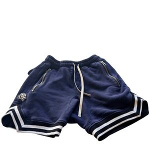 Darc Sport Wolves Men's French Terry Court Shorts Navy Blue Small 68 of 600